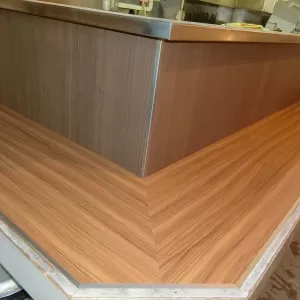 店舗カウンターリフォーム　磯子区のサムネイル